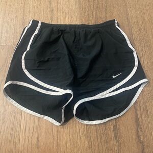 Nike Black and White Women's Athletic Shorts